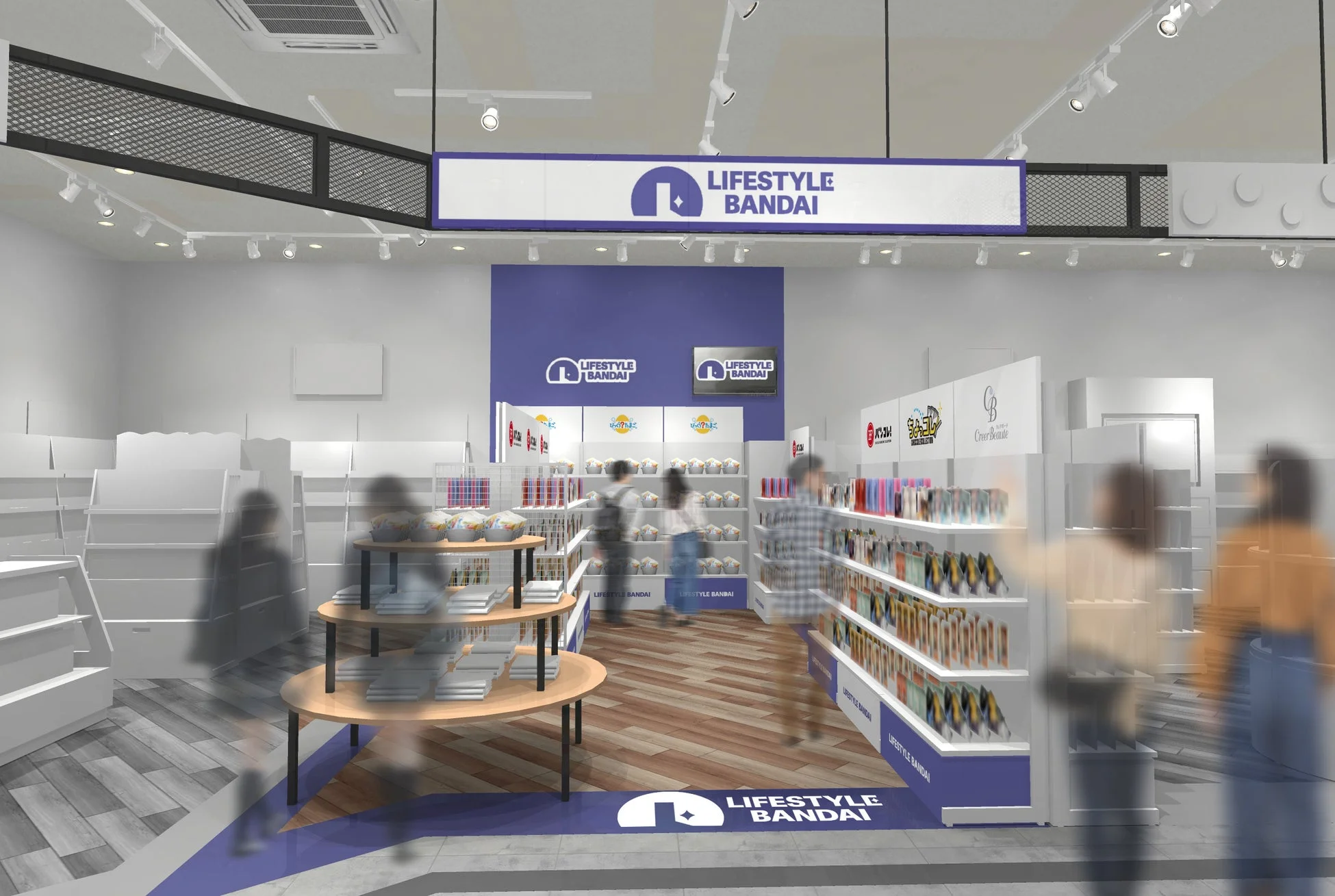 ライフスタイルバンダイ オフィシャルショップ 店内イメージ