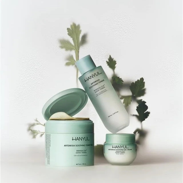 HANYUL ヨモギ スージングトナーパッド