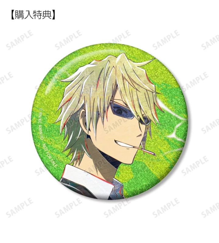 平和島静雄 D Ani-Art 第1弾 75mmグリッター缶バッジ AMNIBUS限定特典