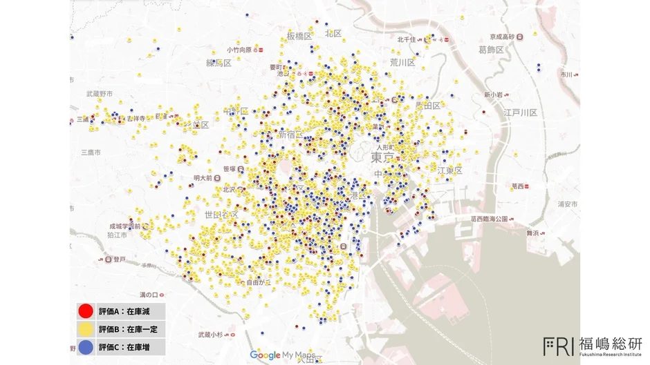 在庫推移から見る「本当に売れているマンション」