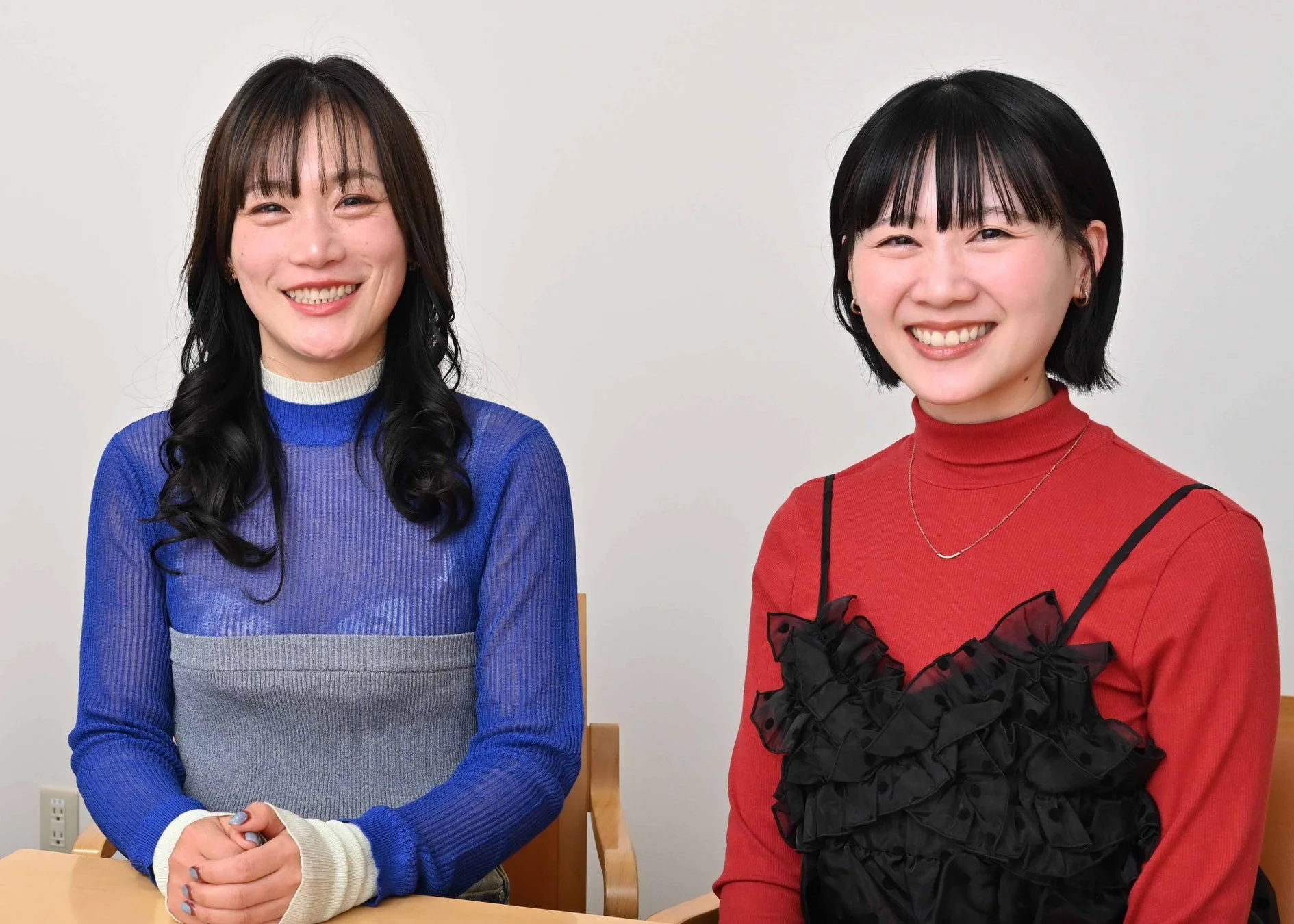 むいむい氏とねんねん氏の対談の様子