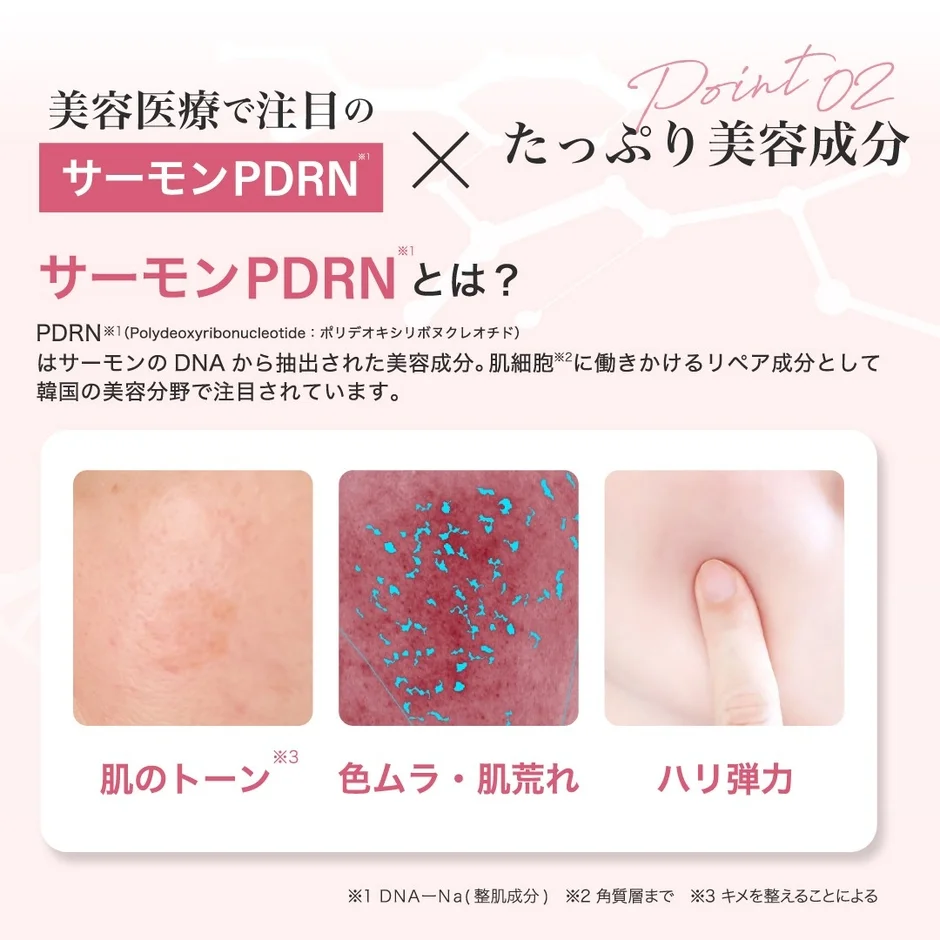 PDRN配合の説明
