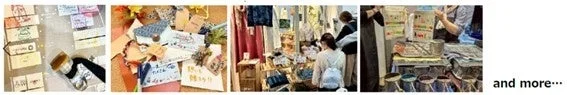 クラフトマーケットやイベントの様子
