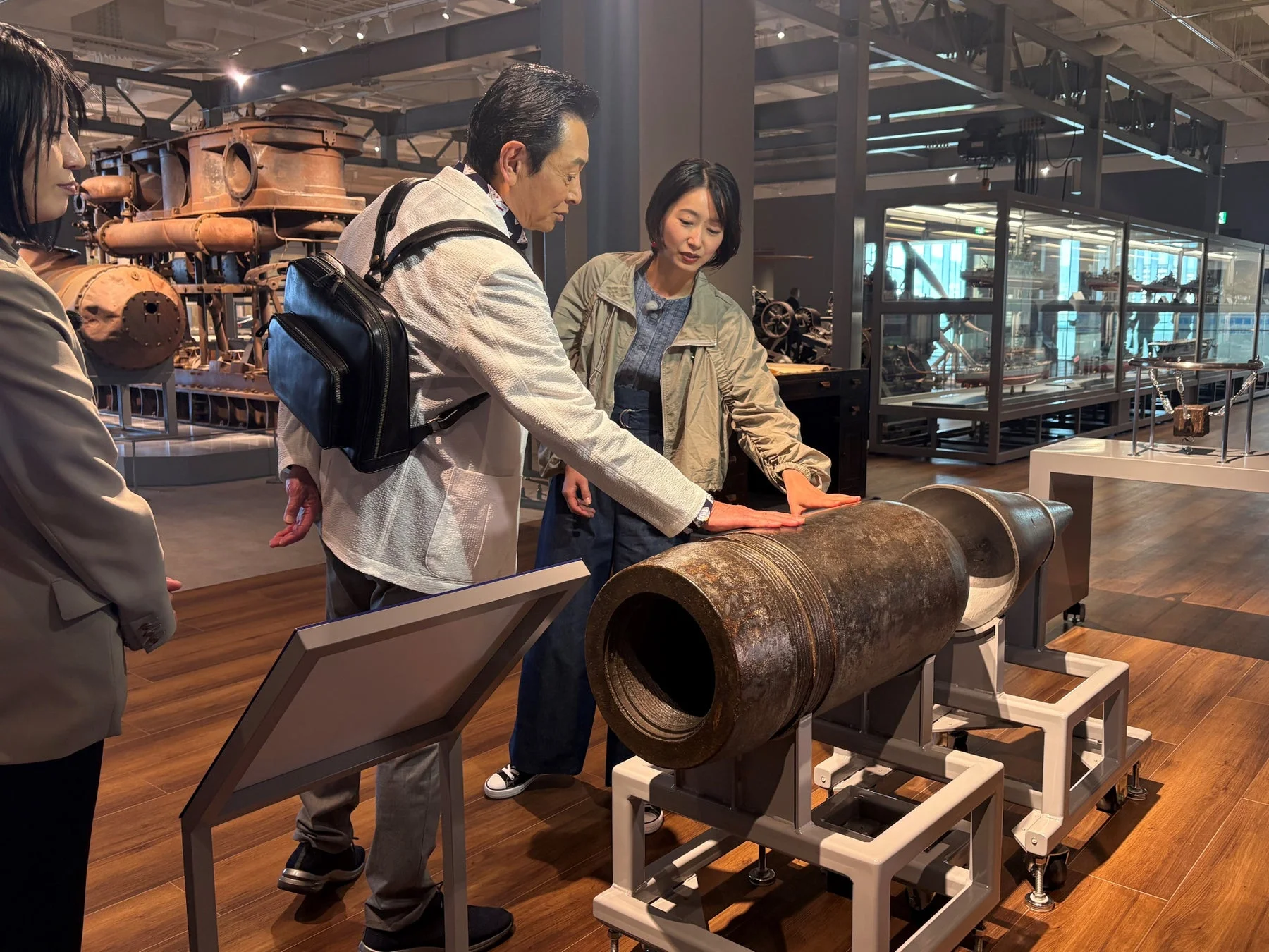 大和ミュージアムの科学技術展示室