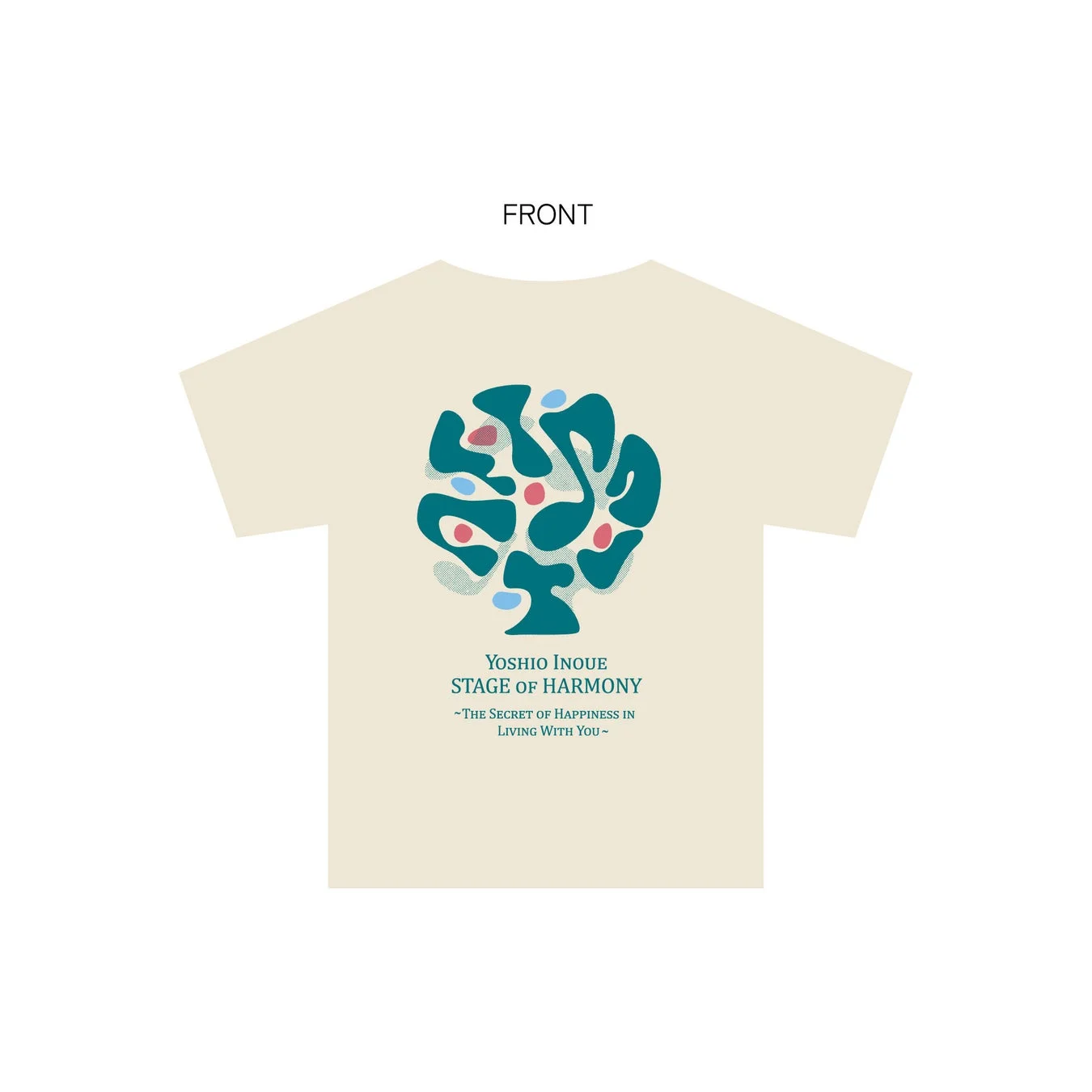 クリーム色Tシャツ（フロント）