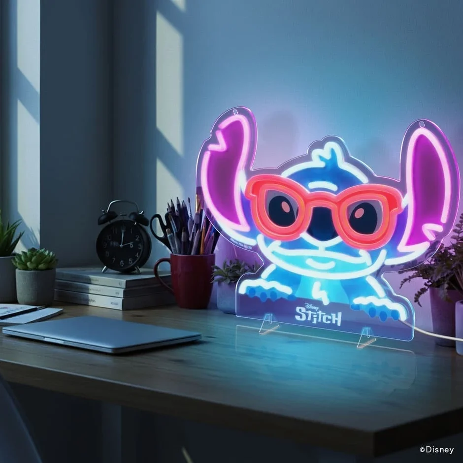 スティッチのLEDネオンライト