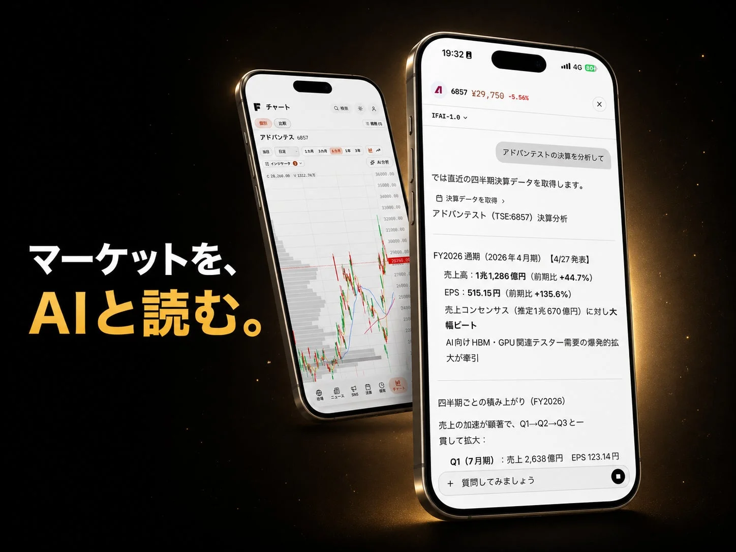 マーケットを、AIと読む。