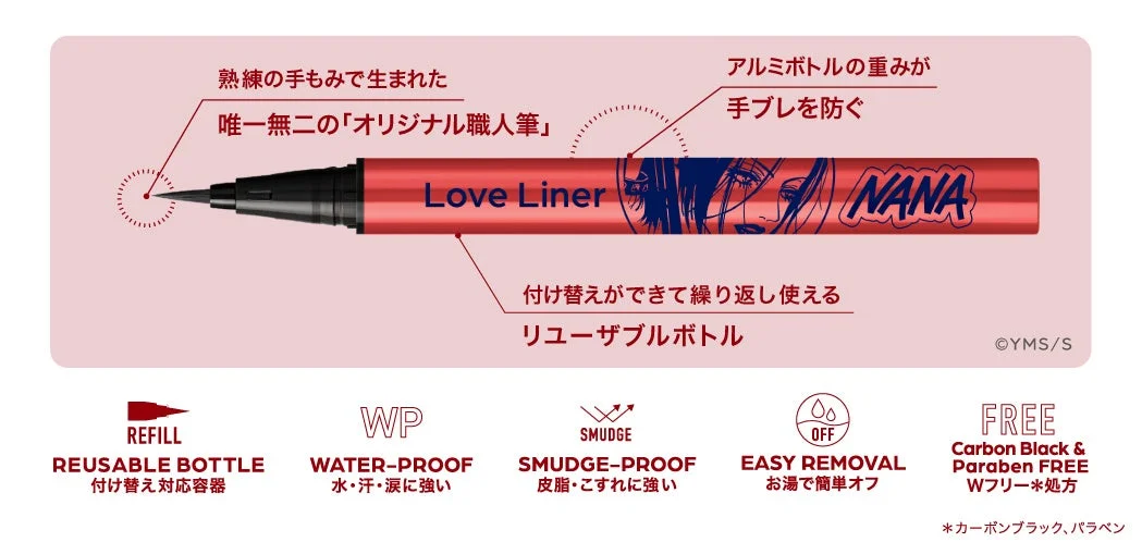 アイライナー共通の特徴