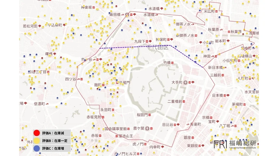千代田区におけるマンションの流動性評価