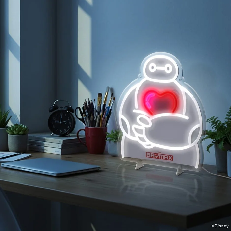 ベイマックスのLEDネオンライト
