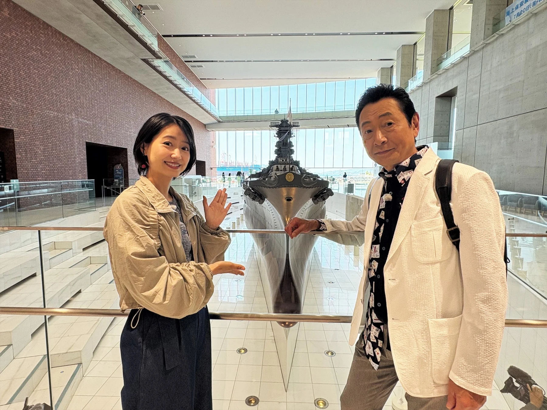 大和ミュージアムの大型船模型