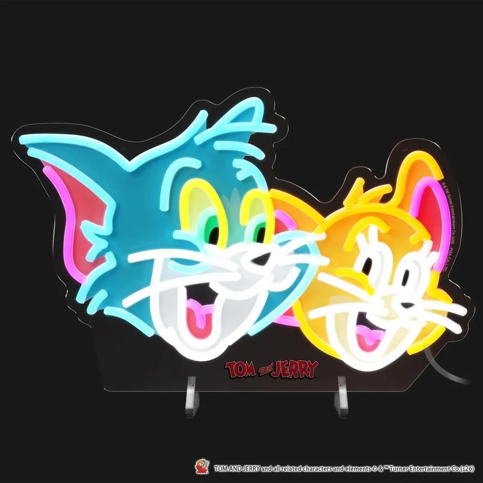 暗闇で光るトムとジェリーLEDネオンライト