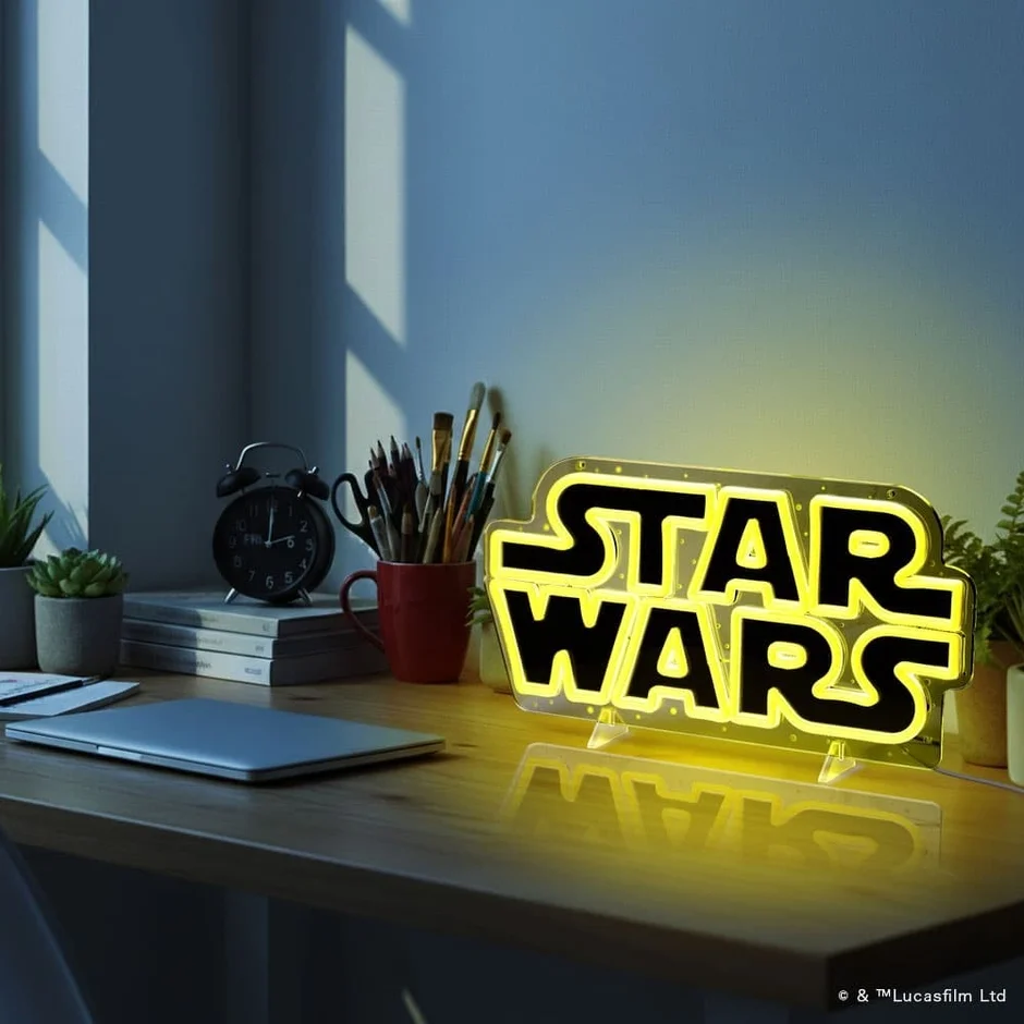 スター・ウォーズのLEDネオンライト