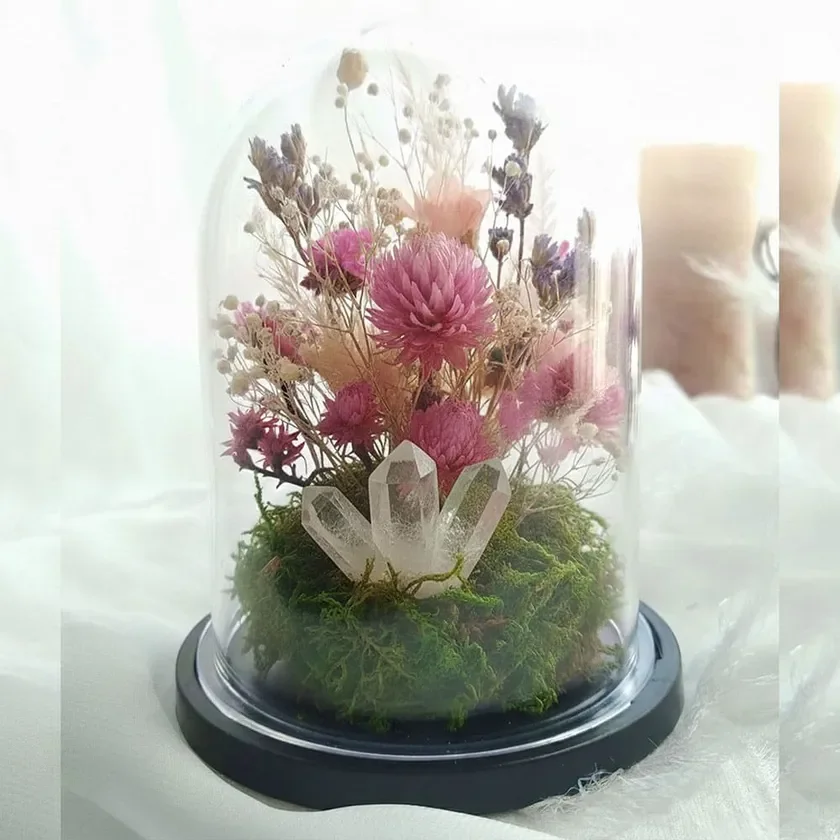 天然石とお花のフラワードーム