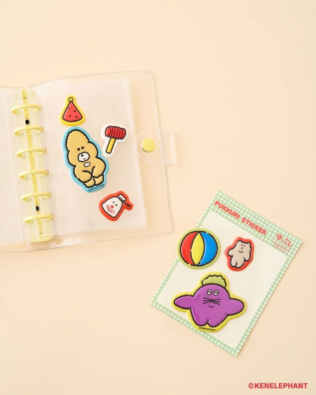 ぷっくりシールセット