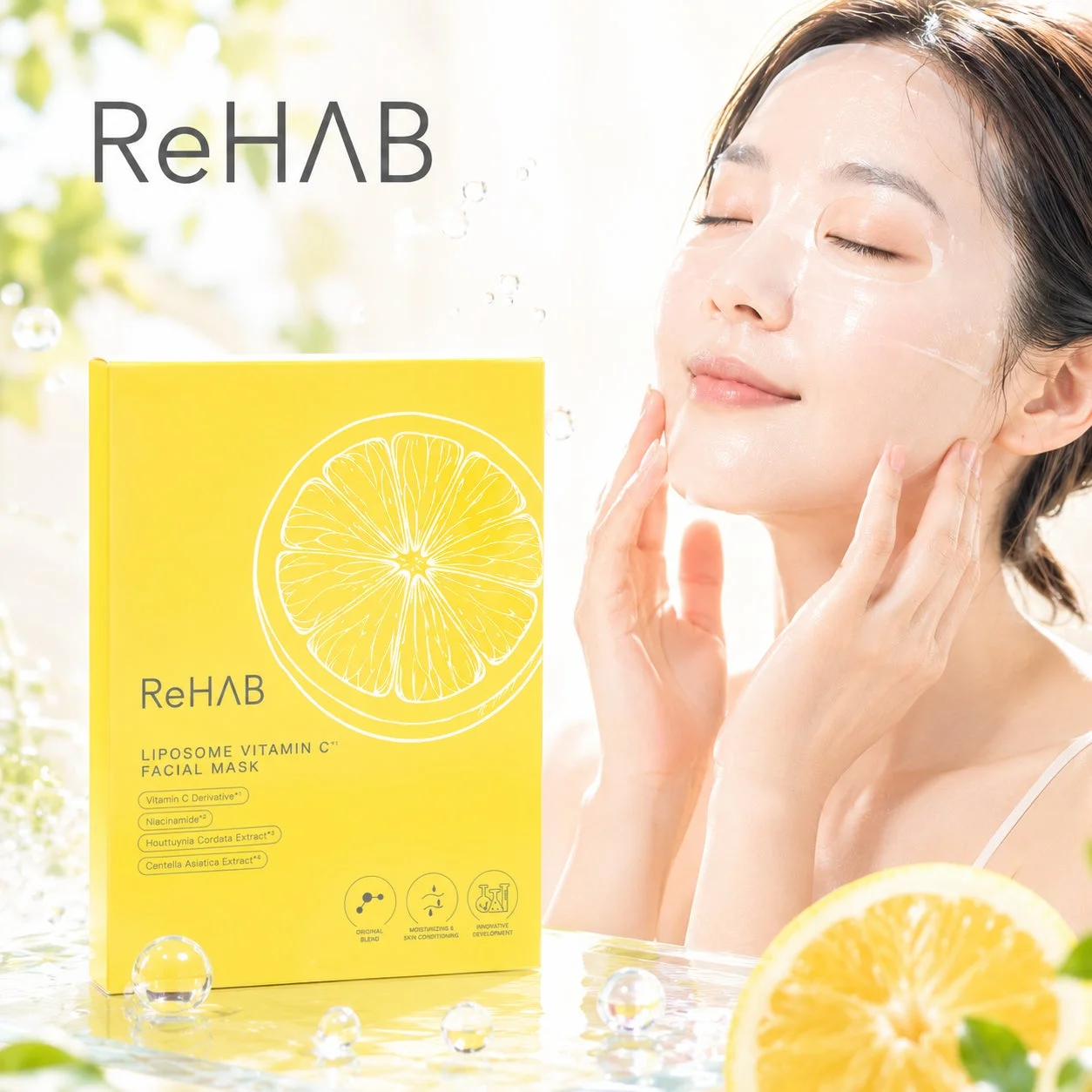 ReHAB リポソームVC フェイシャルマスクのイメージ