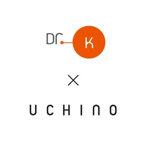 DR. K x UCHINO ロゴ