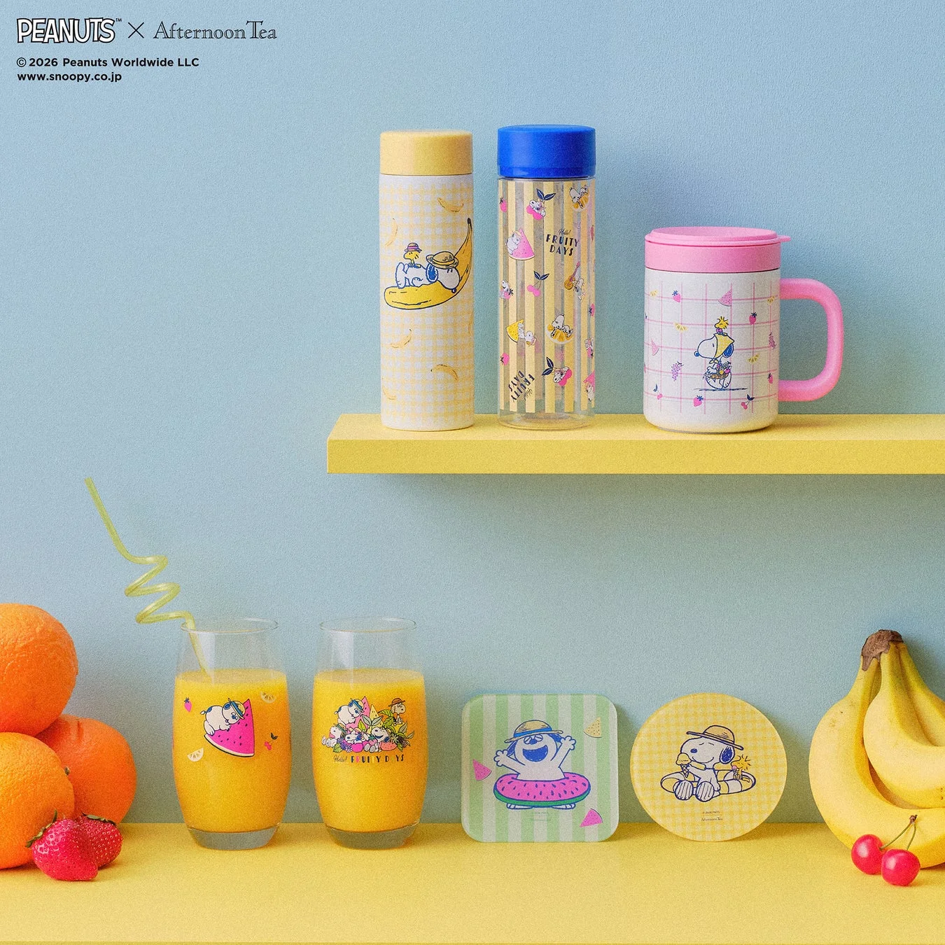 PEANUTS Hello!FRUITY DAYS コレクション