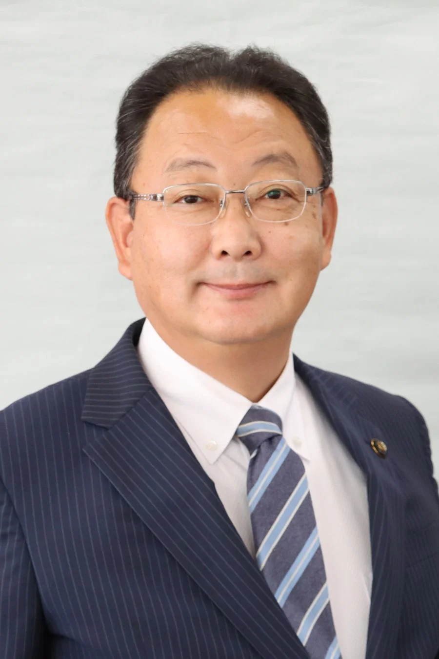 原浩道市長のポートレート