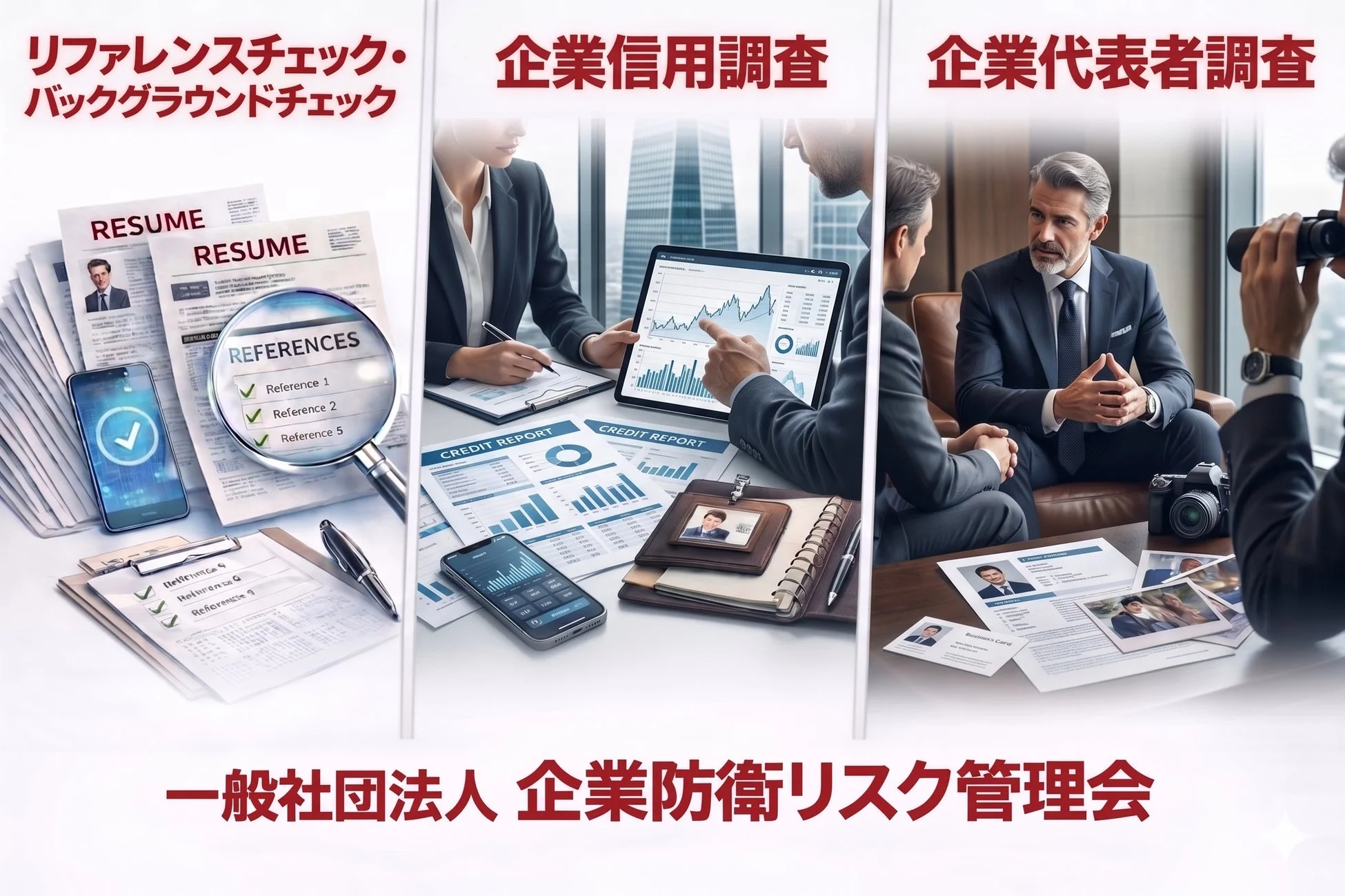 企業防衛リスク管理会のサービス内容