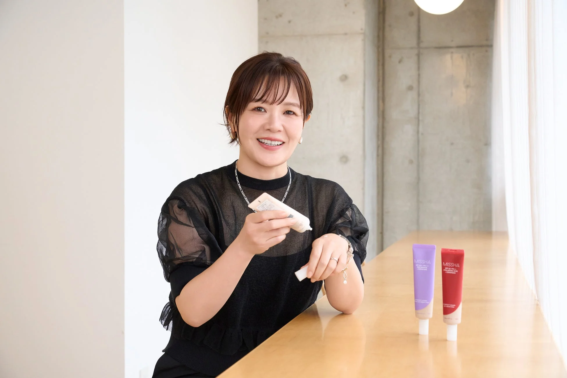 ミシャBBクリームとyumi氏のコメント