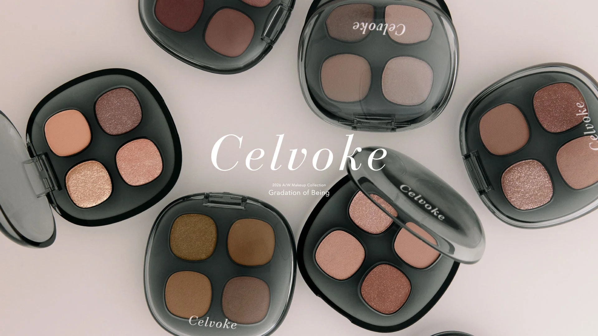 Celvoke 2026 A/W Makeup Collection Gradation of Being