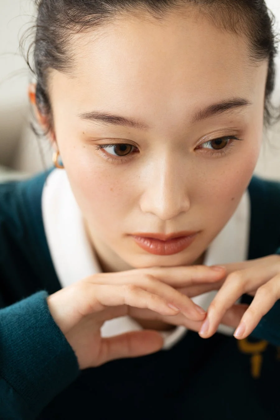 LOOK 02 モデル顔