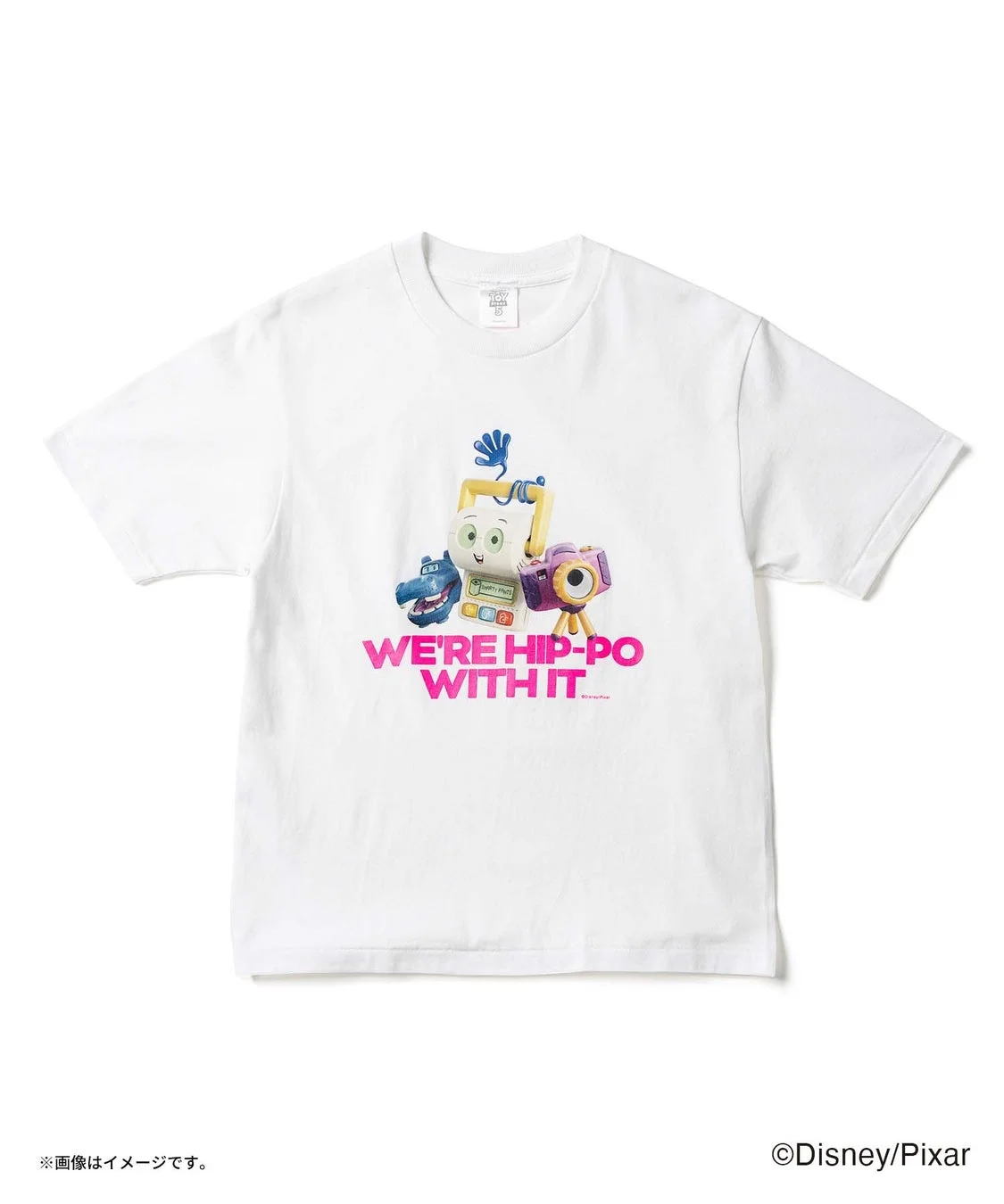 【トイ・ストーリー5】テック・トリオデザインTシャツ（WHITE）