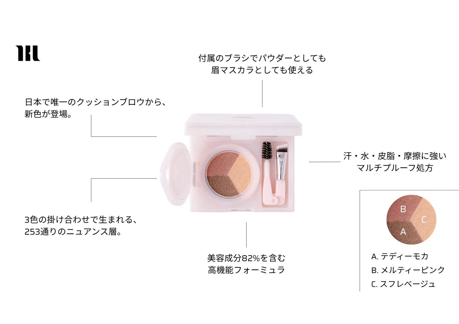 クッションブロウ 製品特徴