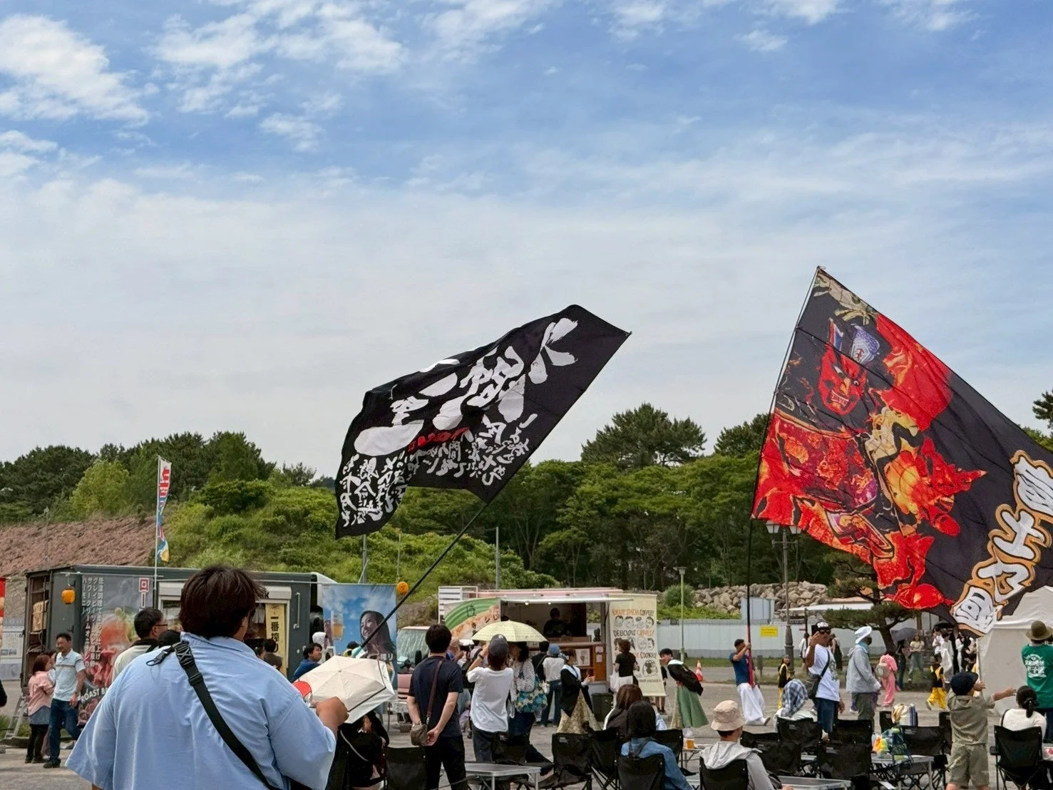 屋外イベントの様子