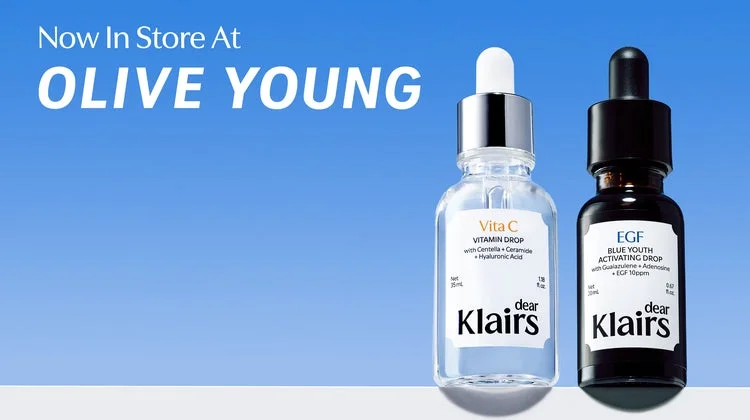 OLIVE YOUNGで販売されるDear, Klairsの美容液