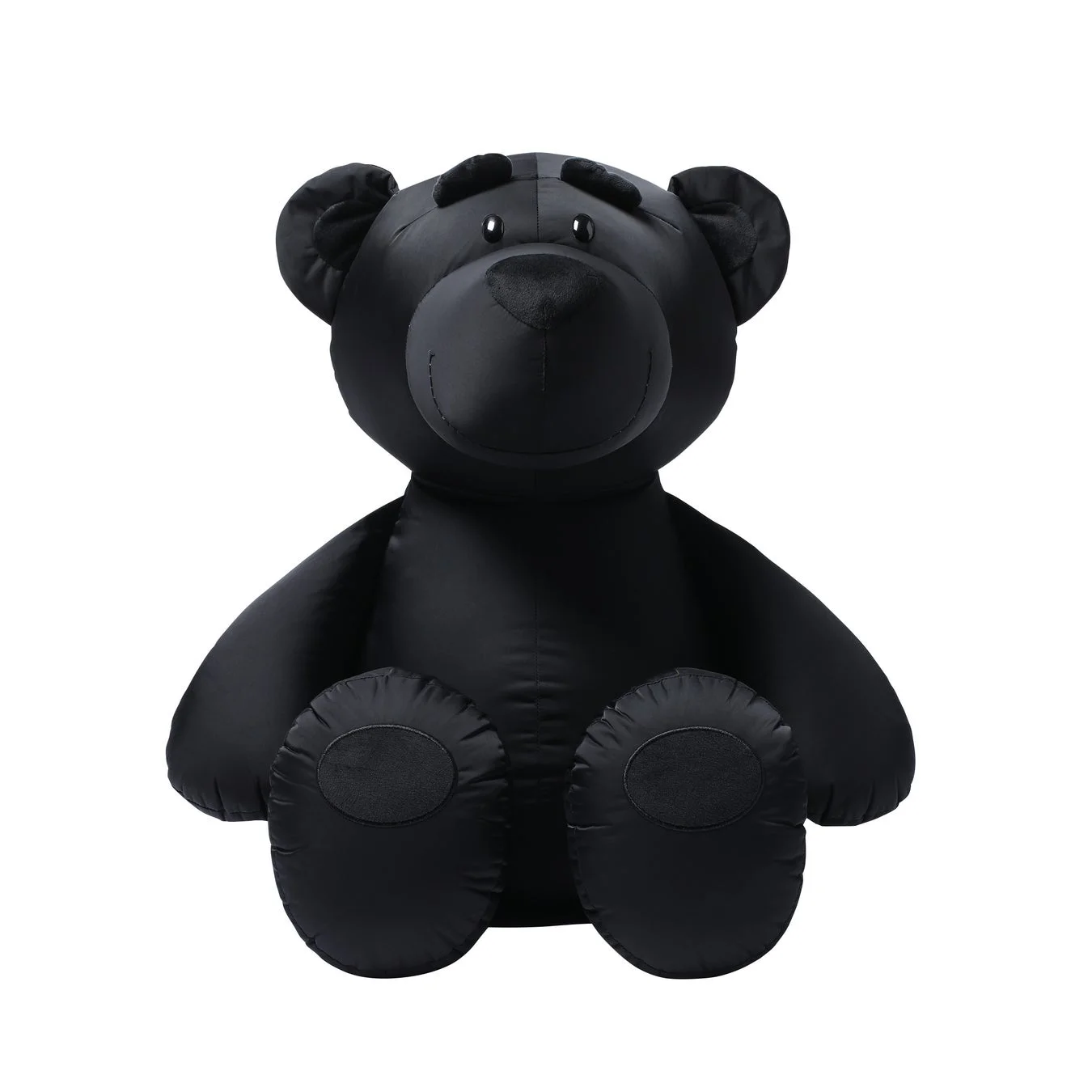 黒いテディベアのぬいぐるみ